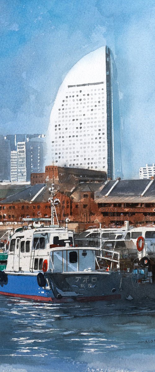 Yokohama Port (2012) by Masato Watanabe