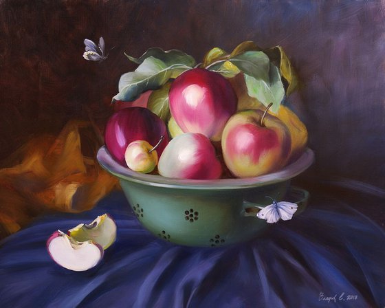 "Still Life with Apples"