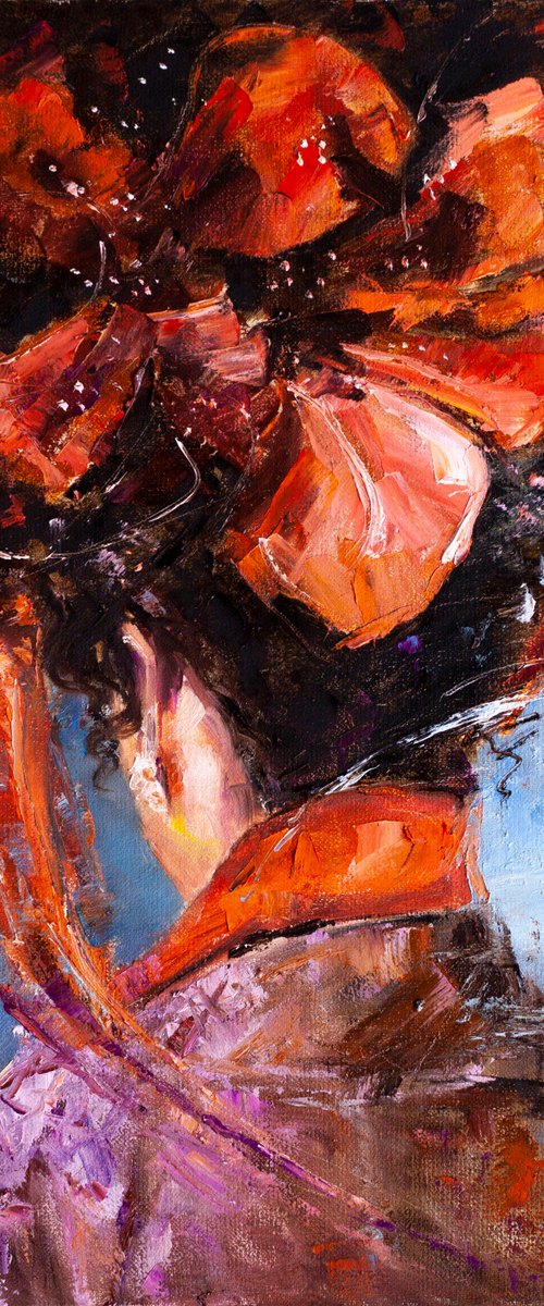 Portrait of a woman by Aleksandr Neliubin