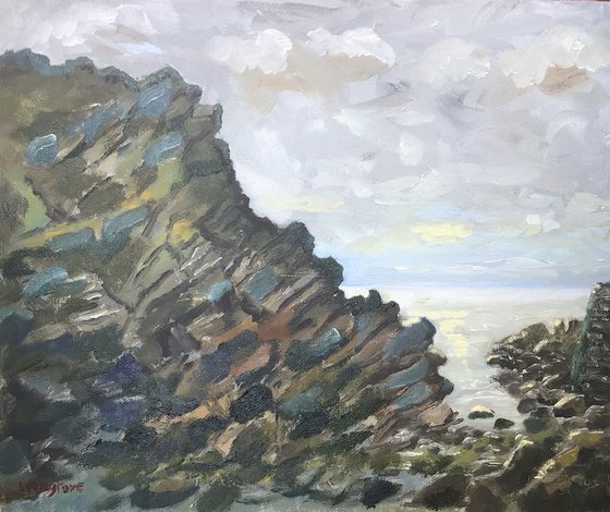 Rocky coastline