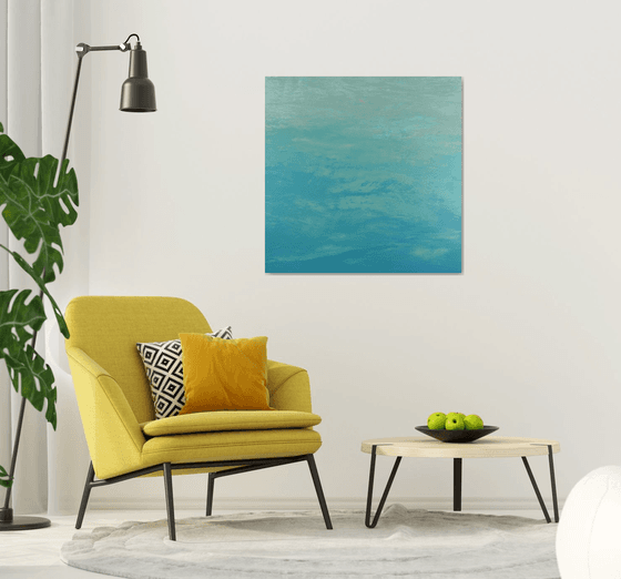 Soothing Water - Modern Abstract Expressionist Seascape