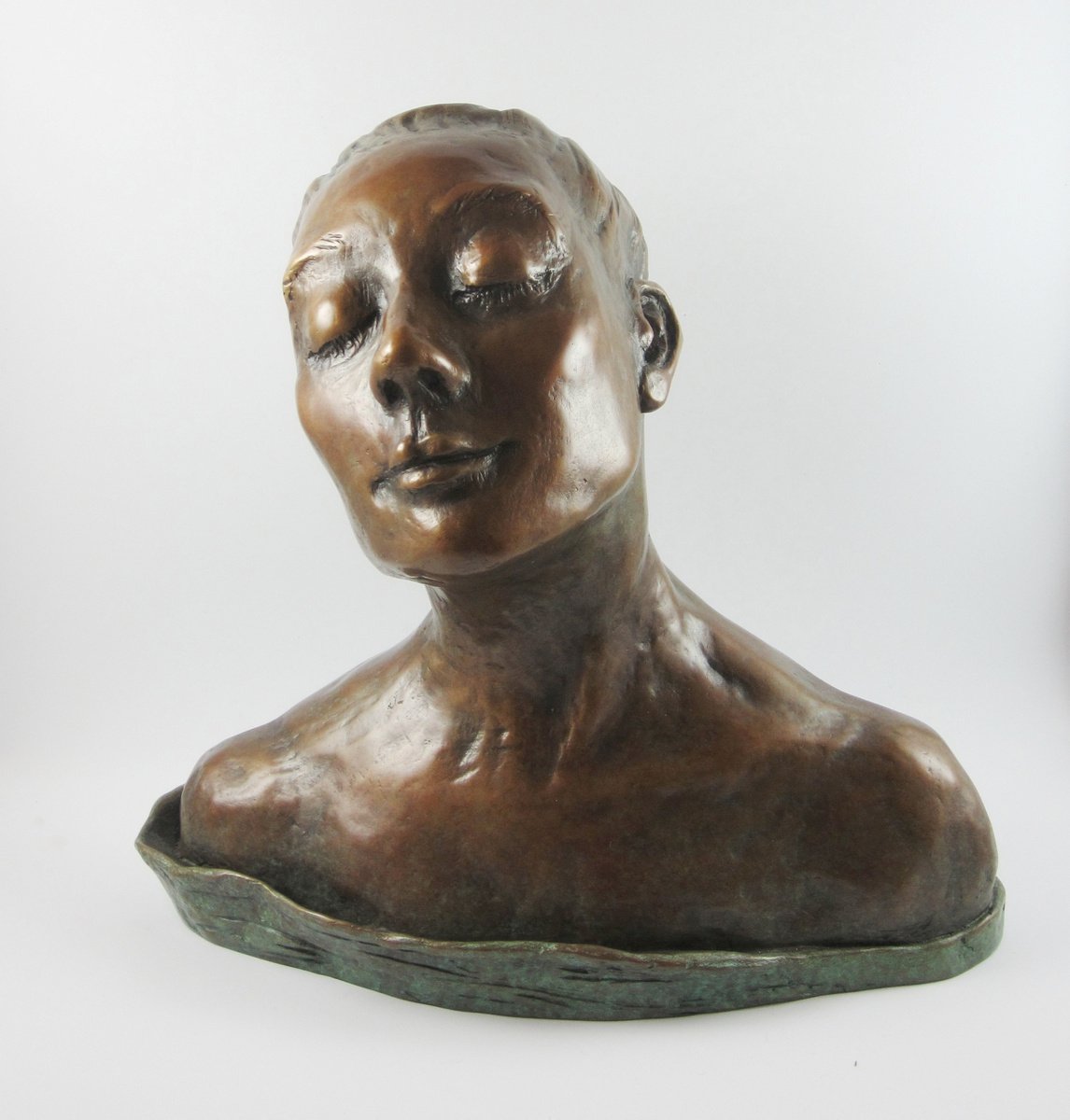 A Wise Woman Once Said - Bronze Sculpture by JOYCE FOURNIER