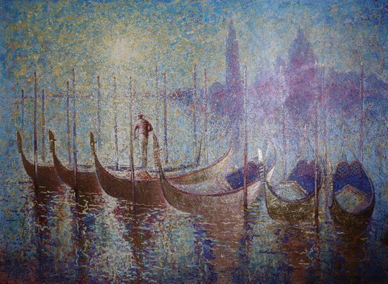 Golden Gondolas of Venice