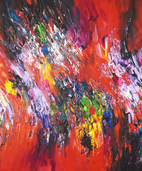 Red Daydream XXL 5 by Peter Nottrott