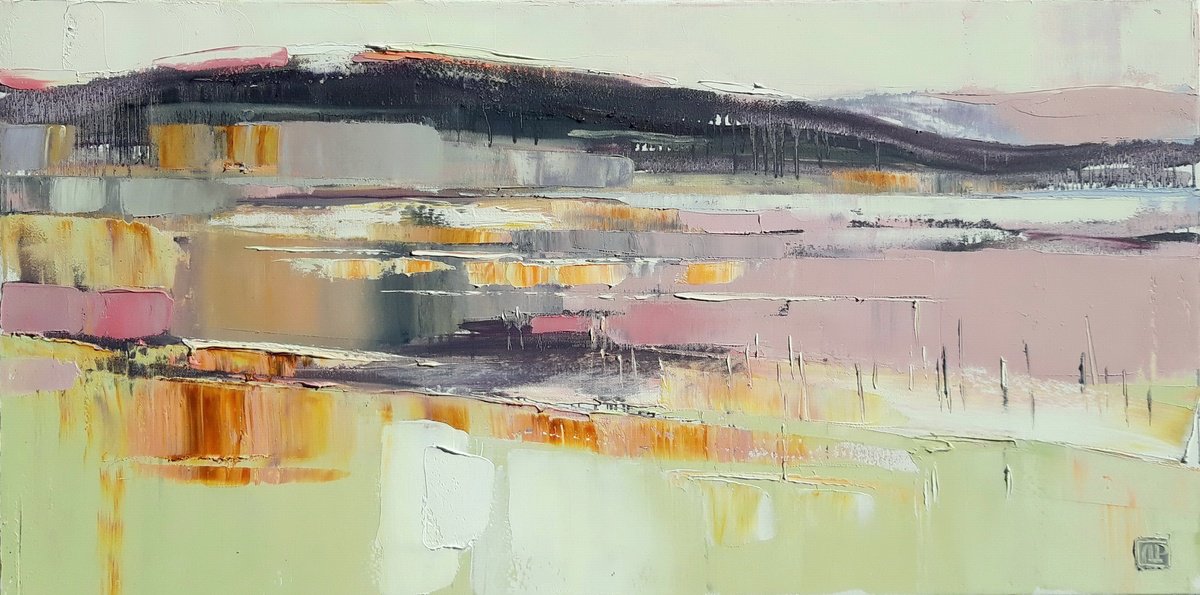 Warm Evening. By Lesya Ros, 35 X 18, Artwork For Sale On Artfinder