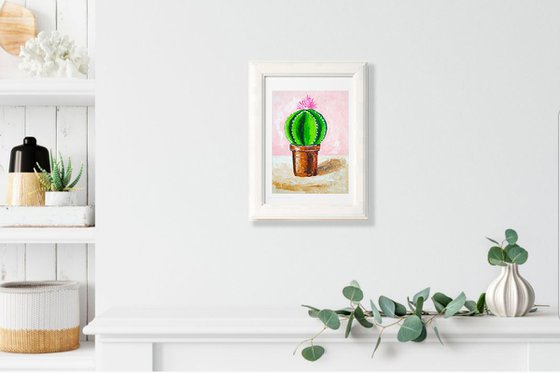 Still life with cactus № 2