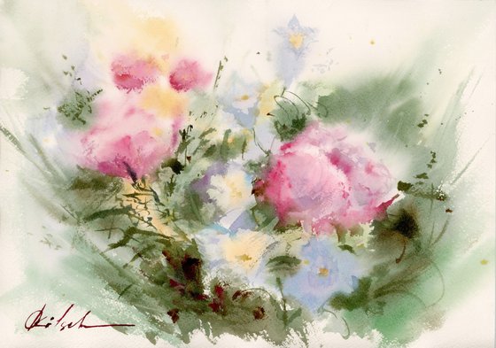 Peonies Bouquet