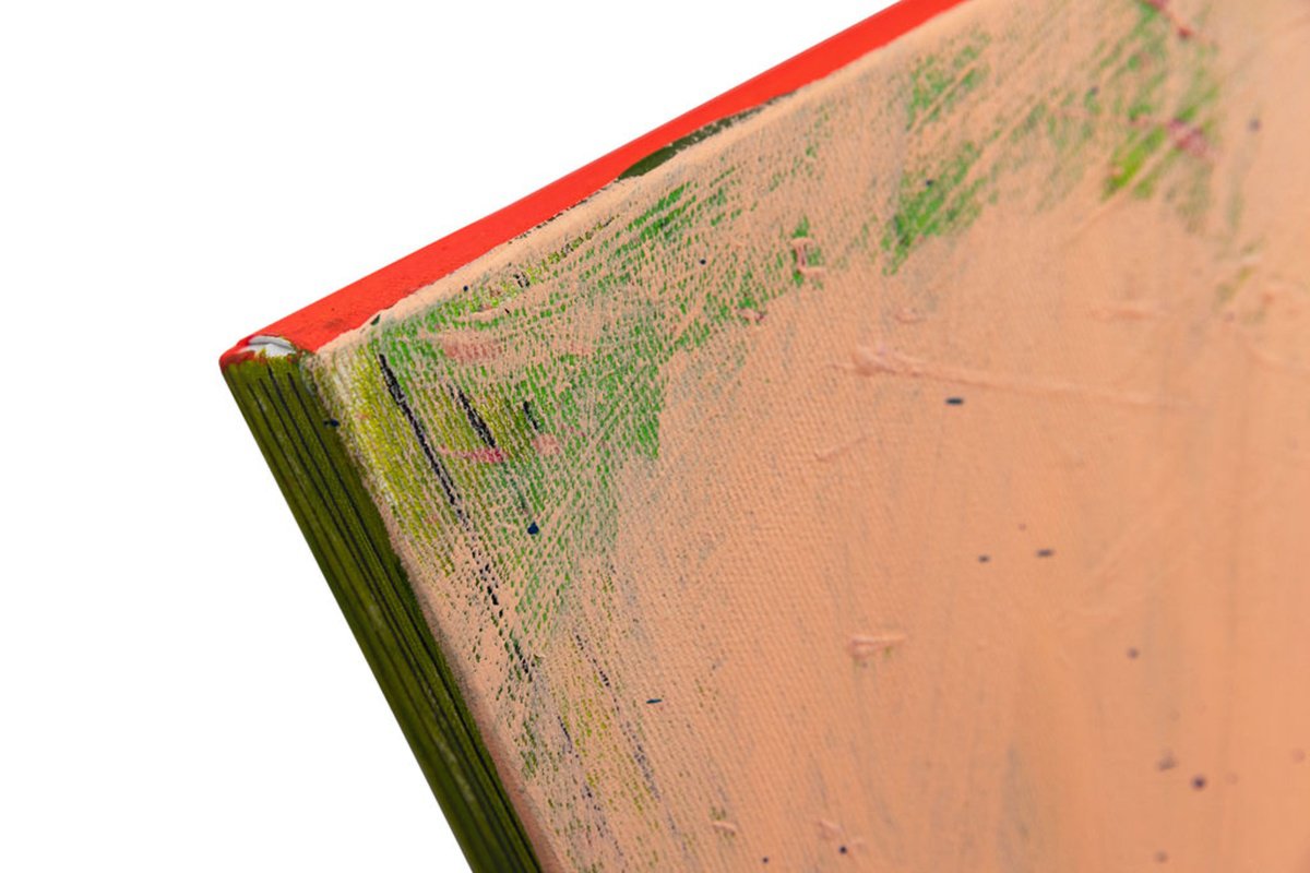 Abstract Acrylic Painting By Jessie Woodward, 47 X 31, 866, Original Artwork