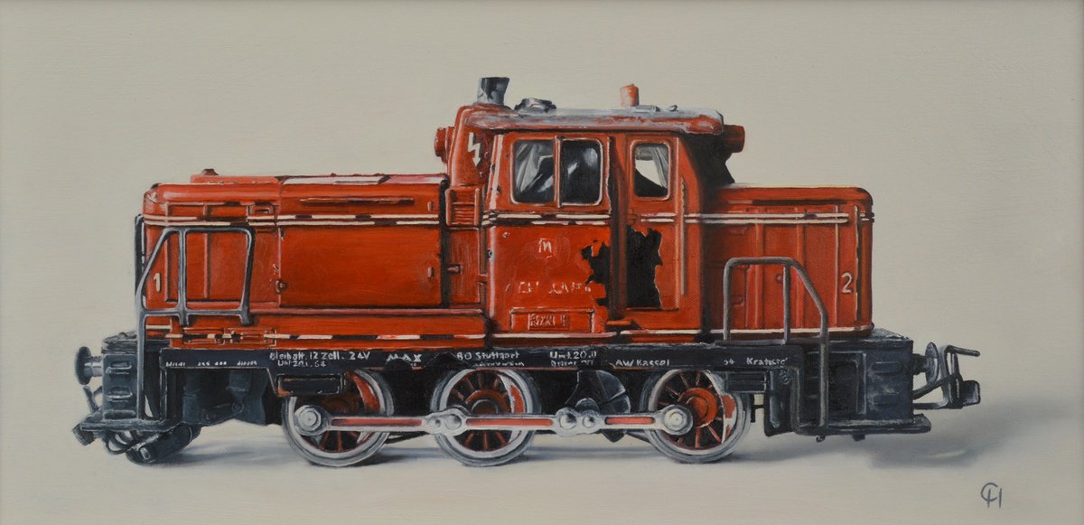 Red Train by Catherine Henchie