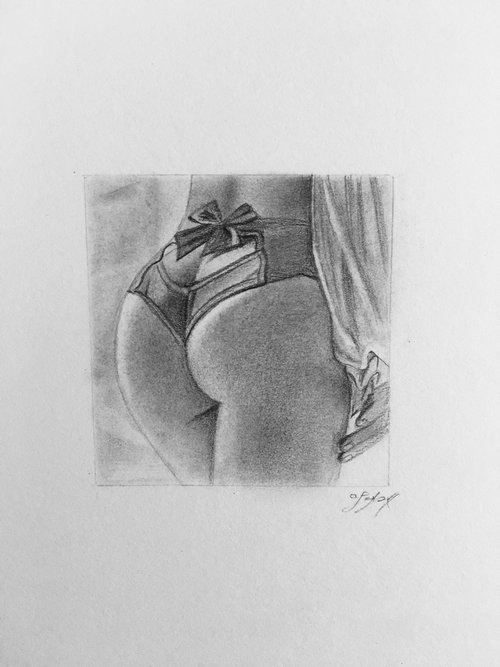 Woman's bum by Amelia Taylor