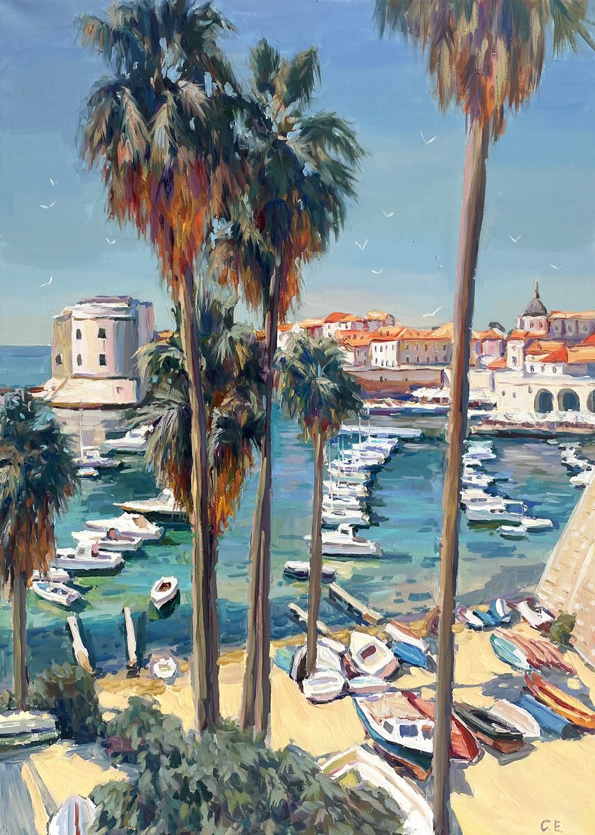 Croatia By Evgeny Chernyakovsky, 27 X 35, Artwork For Sale On Artfinder