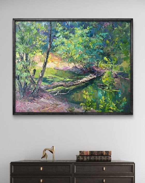 Bridge over the river