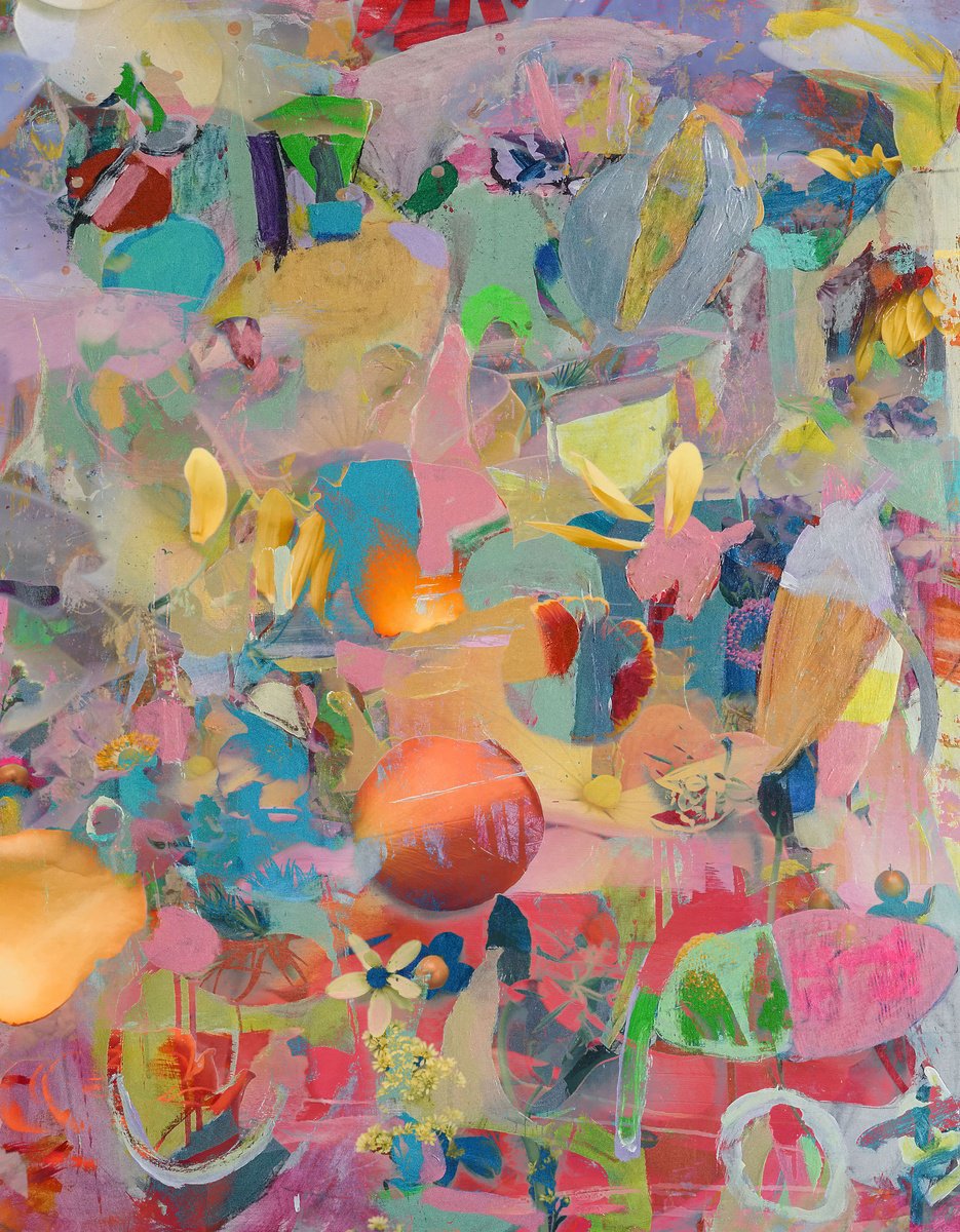 Organic Abstract Photograph By Geert Lemmers Fpa, 31 X 39, We Want To Be Heard Ii 37, Original Artwork