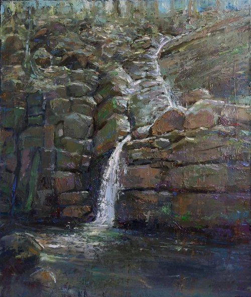 Waterfall by Kamsar Ohanyan