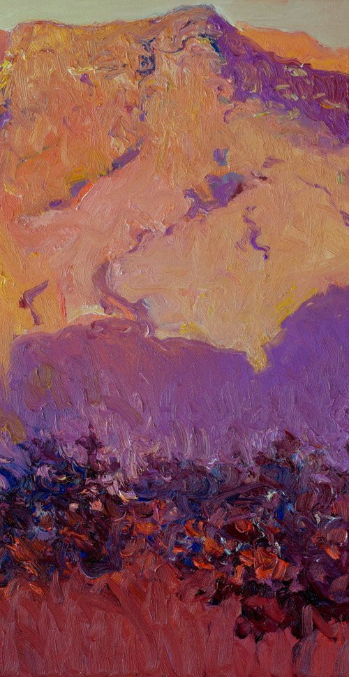 Desert. Last Rays of the Sun by Suren Nersisyan