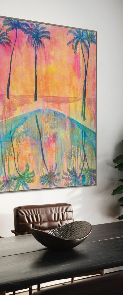 ‘Swaying Into Sunset’ by Kathryn Sillince