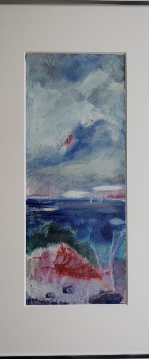 A Little Piece of Sea (50x20) I Ein kleines Stückchen Meer by Gesa Reuter