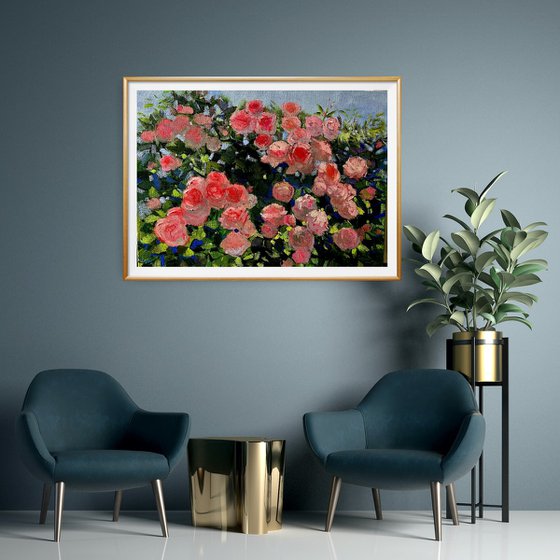 Roses in Bloom