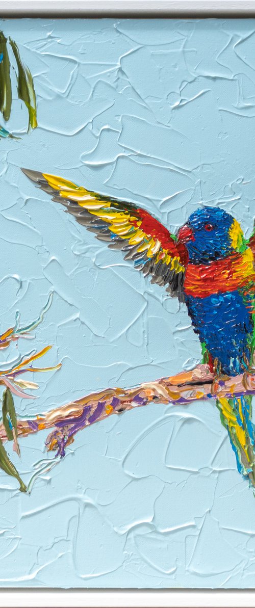 Rainbow Lorikeet 2 by Joseph Villanueva