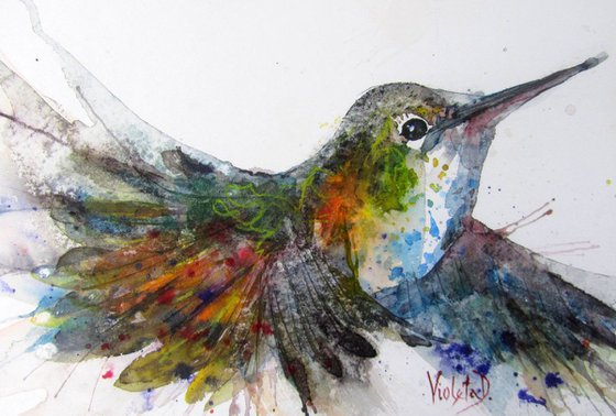 Flying Hummingbird 