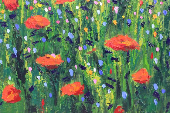 Red flowers