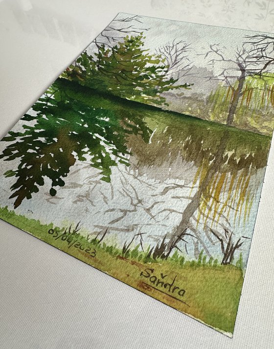 Early spring in the park