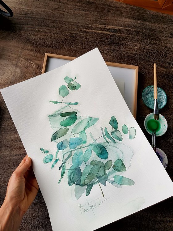 Eucalyptus #2 - A3 size