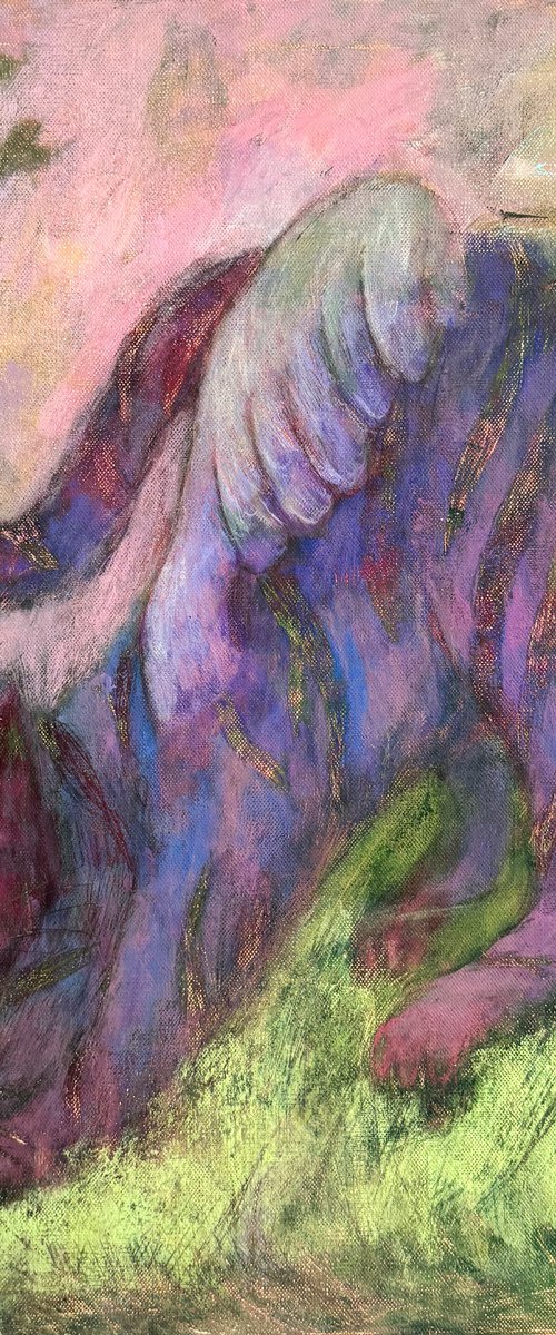 "Angel with paws" by Ksenia Kozhakhanova