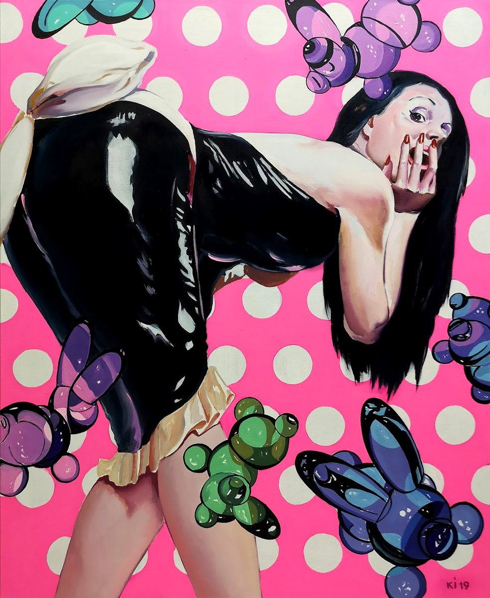 Urban And Pop Oil Painting , Smoky Eyes By Igor Konovalov, 43 X 53, Artwork For Sale On Artfinder