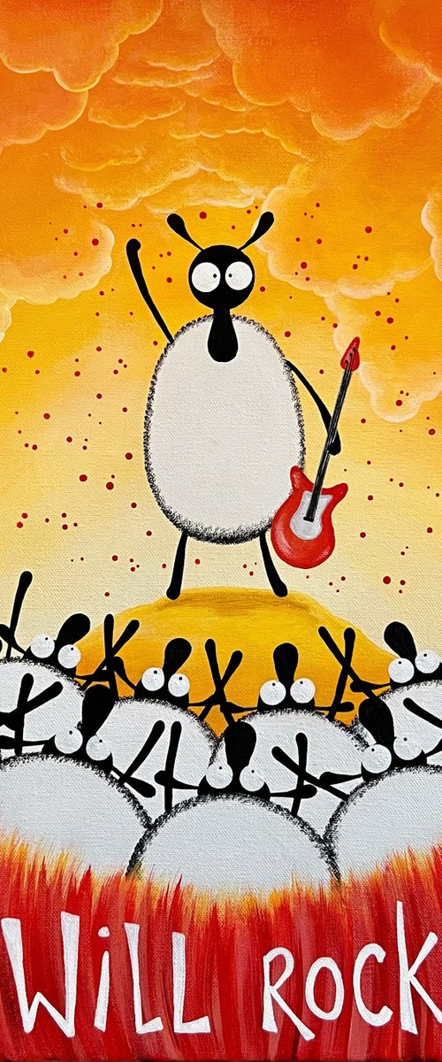 We Will Rock Ewe! by Mervyn Tay