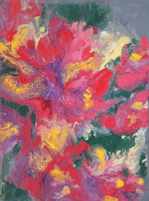 Floral splash by Julia Gogol