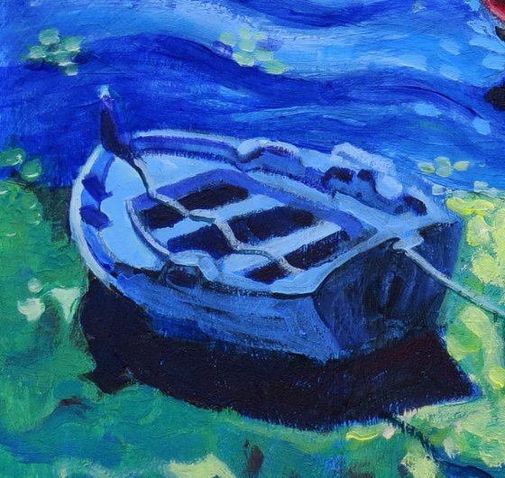 Boats in Galicia.
