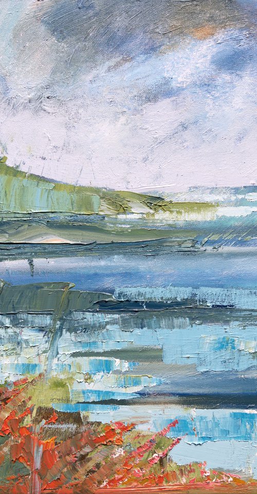 View from the Cliff Path by Elizabeth Anne Fox