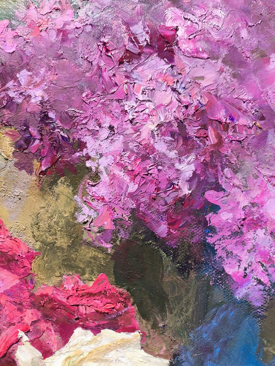 Roses and Lilacs