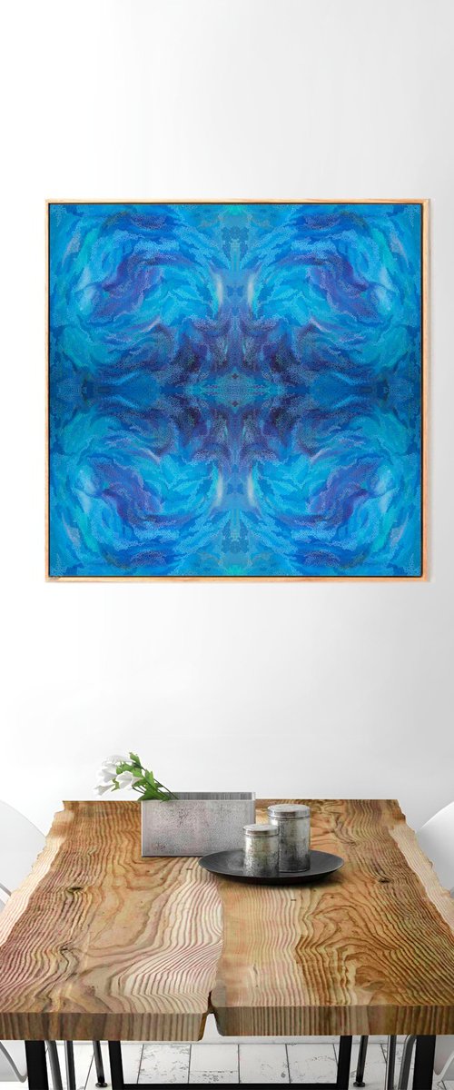 Summer Swirl Mandala by Jennifer Bell