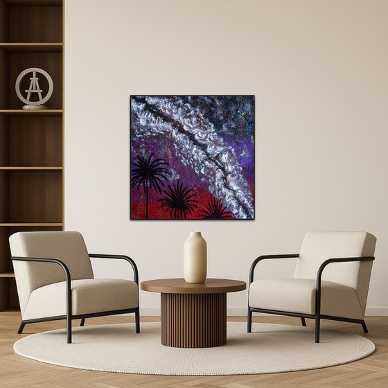 Violet dreams of the night