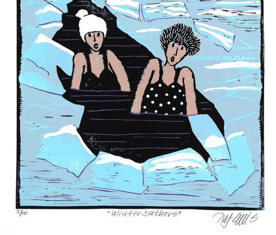 Winter bathers