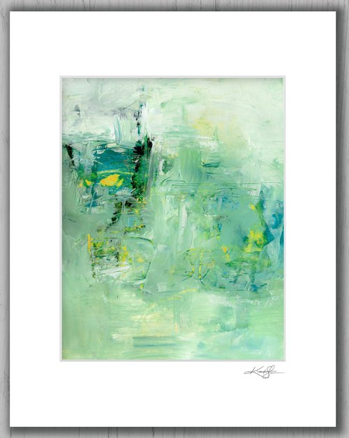 Oil Abstraction 59 - Oil Abstract Painting by Kathy Morton Stanion by Kathy Morton Stanion