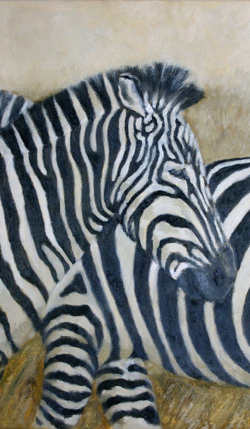 Zebras by Juri Semjonov