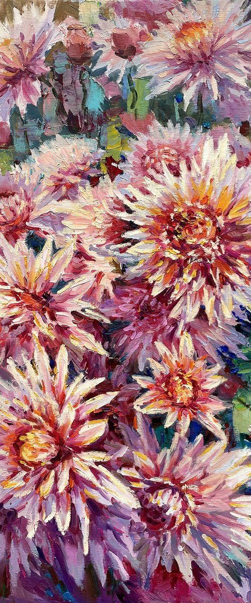 "Chrysanthemums" by Evgeny Chernyakovsky