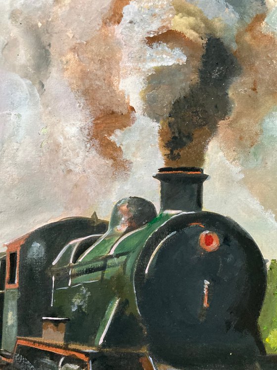 English Steam Train