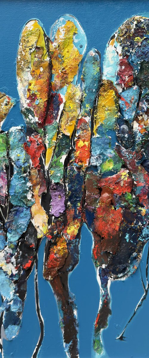 Abstract Birches by Hovhannes Avetisyan