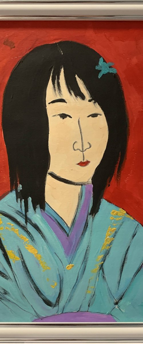 Japanese beauty. Geisha. #5 by Vita Schagen