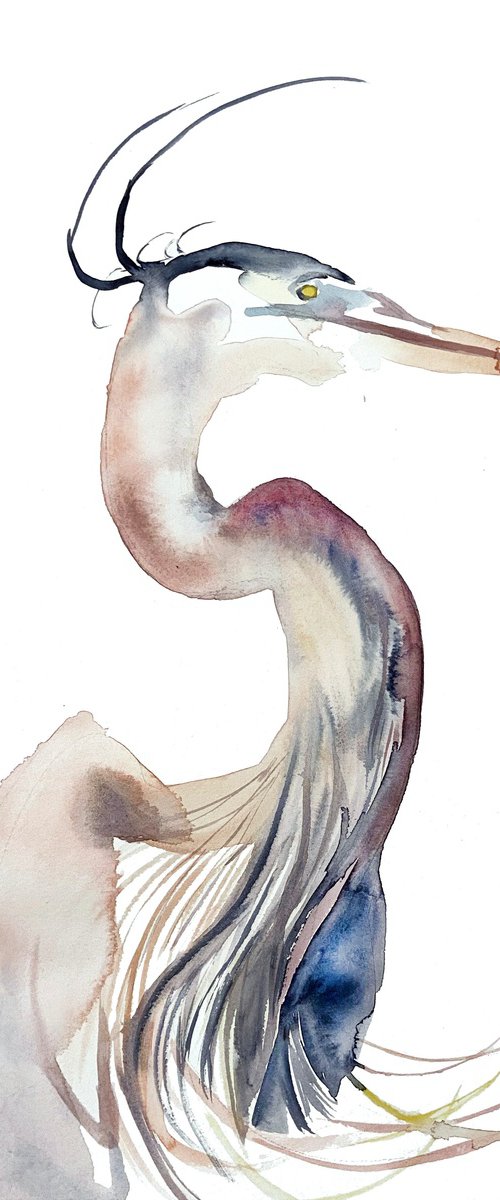 Heron No. 16 by Elizabeth Becker