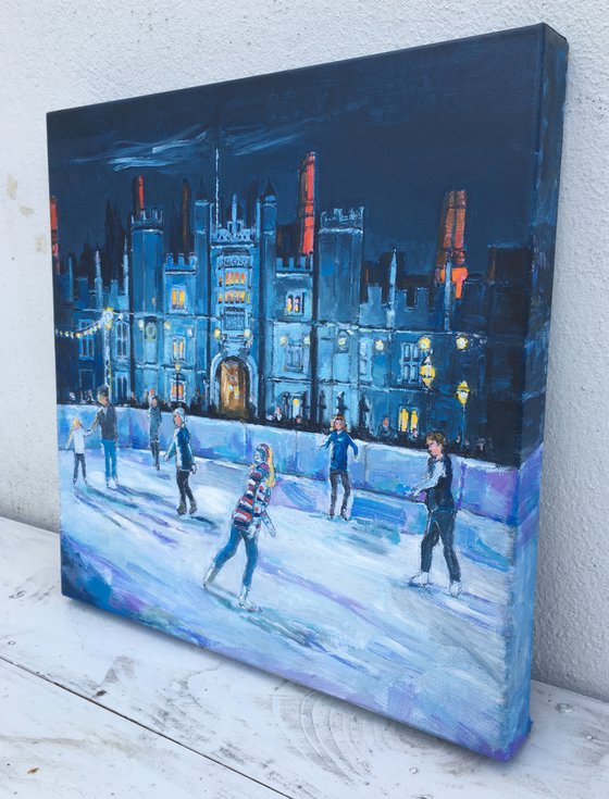 Winter Ice Skating at Hampton Court