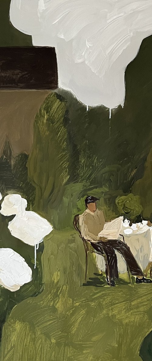 «Time of White Hydrangeas» by Jacob Burda