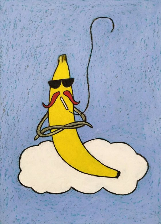 Mister Banana in the sky