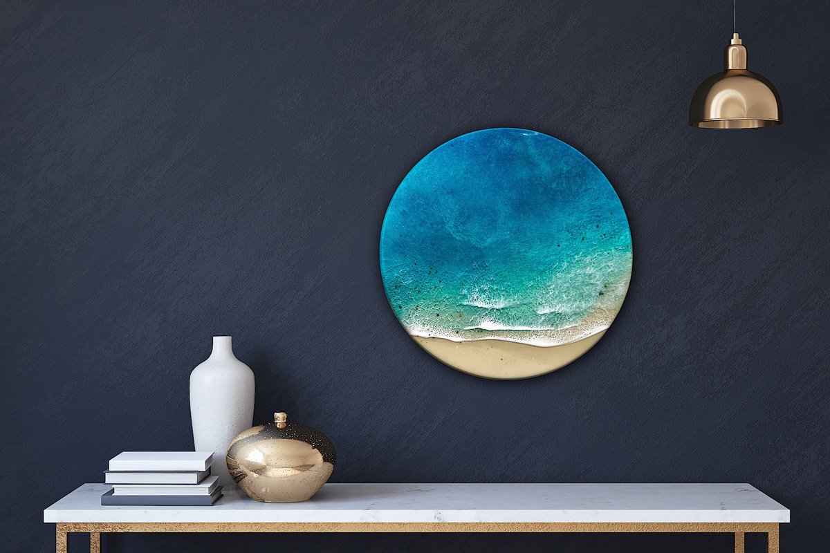 Round ocean #85 by Ana Hefco