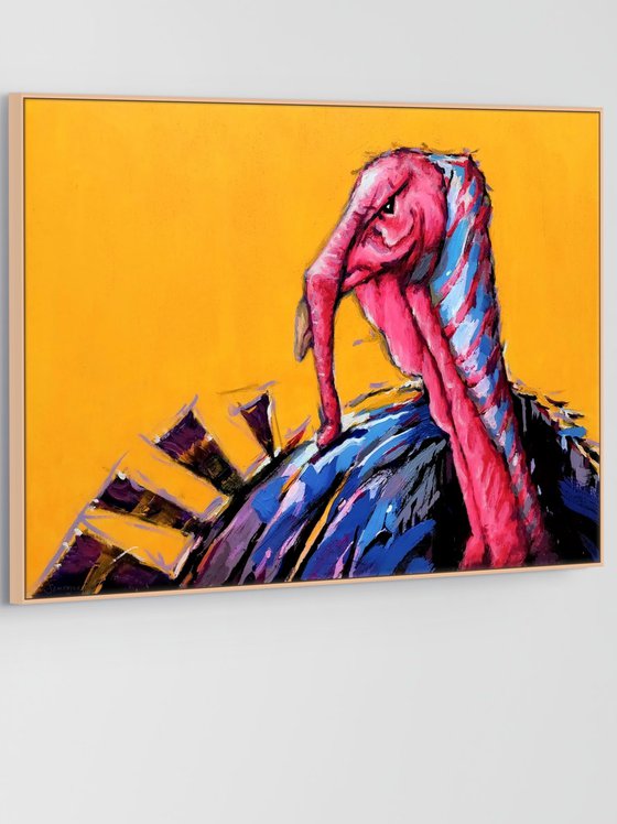 Turkey on Rich Yellow