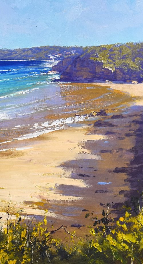 Australian coastal seascape by Graham Gercken